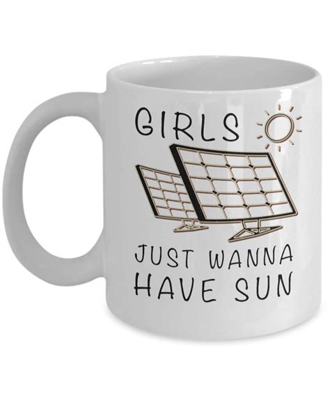 Solar Panels / Funny Solar Power Gift / Solar Panel Coffee Mug | Etsy