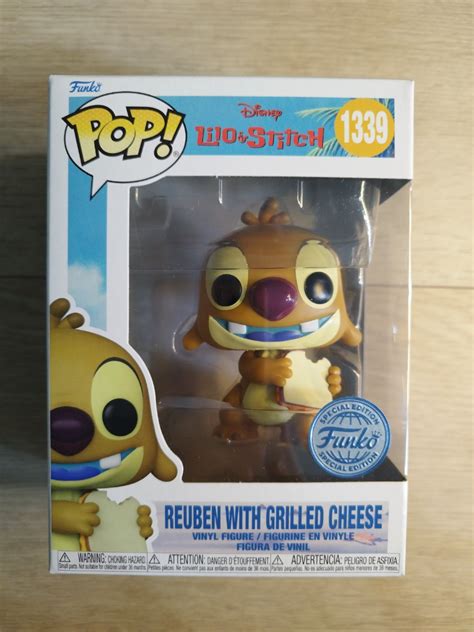 Funko Pop Disney Lilo And Stitch Reuben With Grilled Cheese Hobbies