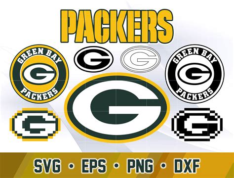 Green Bay Packers Svg Bundle Green Bay Packers Svg Dxf Ep Inspire Uplift