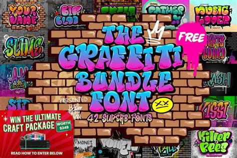 The Graffiti Font Bundles