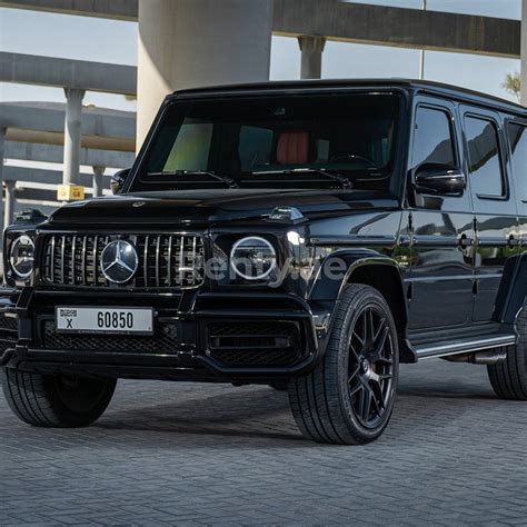 Mieten Sie Ein Mercedes G63 AMG Schwarz 2021 ID 04073 In Abu Dhabi