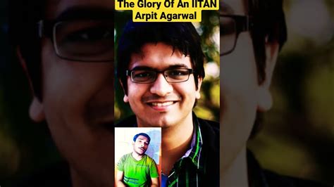 Arpit Agarwal Jee Advanced Air 1 2012 Iiitan Success Shorts Motivation Iitan Arpitagarwal