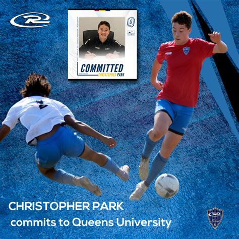 Christopher Park Commits to Queens University – Rush Canada Soccer Academy