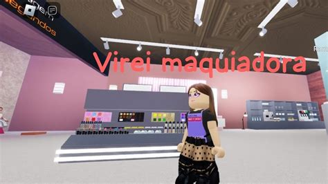 Fui A Um Concurso De Maquiagem No Roblox Voz Youtube