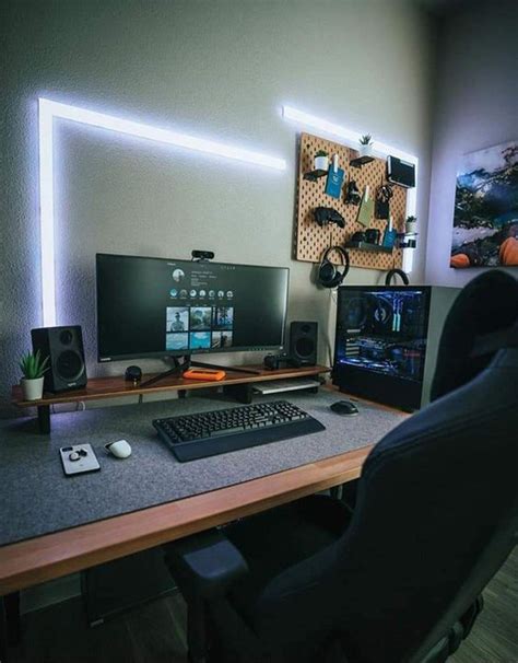 25 Cool And Minimalist Gaming Setups On Low Budget Housetodecor