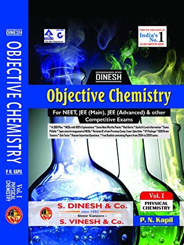 Buy Dinesh Objective Chemistry Vol I Vol Ii Vol Iii Free Booklet For