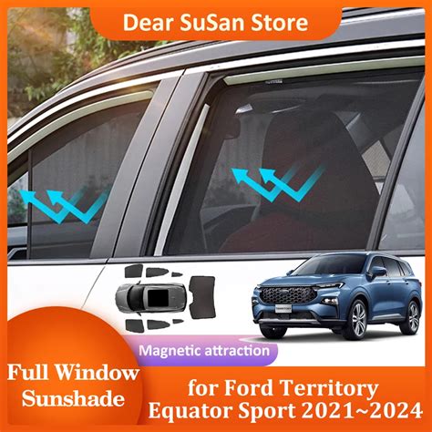 Magnetic Car Sunshade For Ford Territory Equator Sport Front