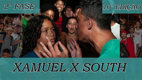 Xamuel X South 2 fase 10 Edição Batalha da Niterói YouTube