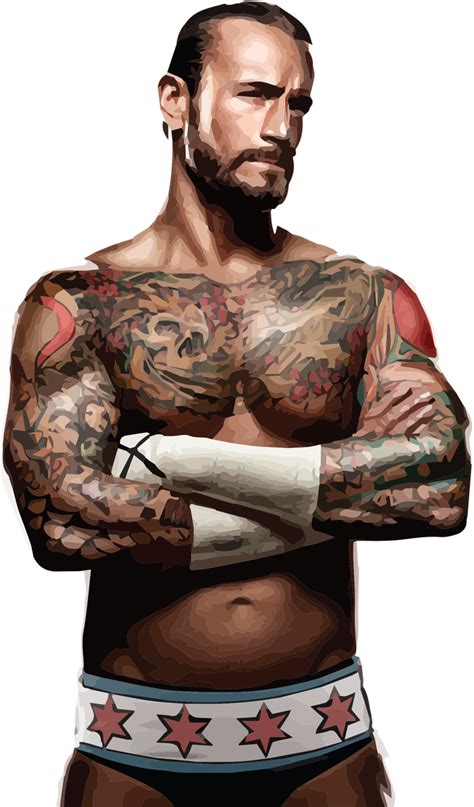 CM Punk - WWE 13 Render by EyeAmJay on DeviantArt