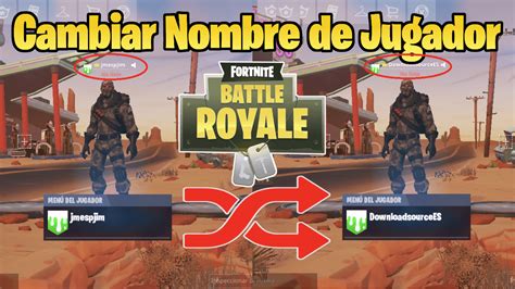 Como Cambiar Mi Nombre En Fortnite Ps Xbox Pc O M Vil