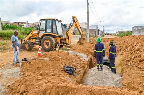 Acelera Conquista Uma Semana De Obra Macrodrenagem Avan A No