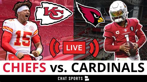 Chiefs Vs Cardinals Live Streaming Scoreboard Play By Play Highlights