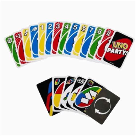 Uno Cartas Especiais - Jogo Uno Party Cartas Especiais 224 Cartas 7+ Mattel