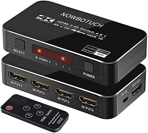 Amazon VKBAND HDMI Splitter 1 In 4 Out V1 4 Powered 1x4 Ports Box