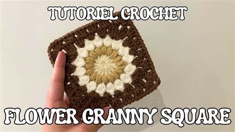 Faire Un Granny Square Fleur Au Crochet Tuto Accessible Aux D Butants