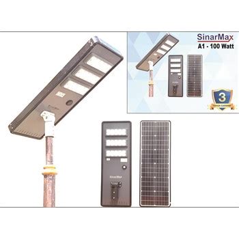 Jual Lampu PJU LED All In One Solar Street Light A1 100 Watt Banten