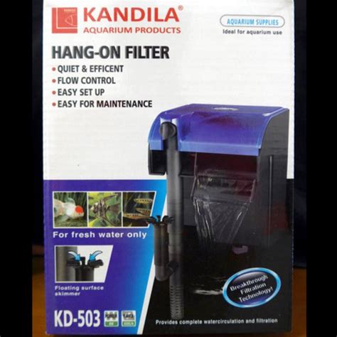 Jual Kandila Kd Hang On Back Filter Gantung Aquarium Aquascape