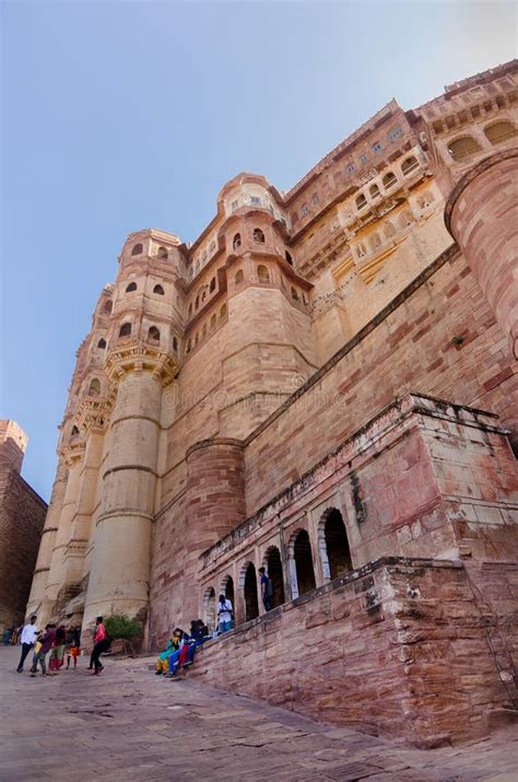 One Of The Gate To Enter Mehrangarh Fort In Jodhpur Rajasthan