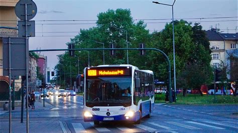 MOST Mercedes Benz Citaro C2 Euro 6 BO264 MPK Kraków LINIA 307