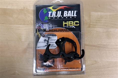 Truball Hbc Flex Brass Back Tension Release Black Tungsten Mediu