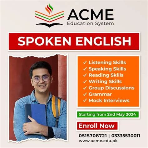 Improve Language Skills With Acme Spoken English Classes