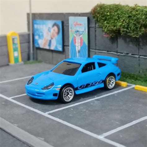Jual Hot Wheels Porsche Gt Rs Fast And Furious Biru Losee Shopee Indonesia