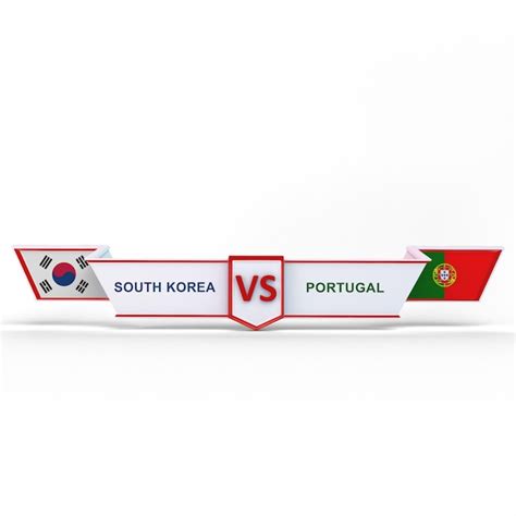 Premium Photo South Korea Vs Portugal World Cup Match