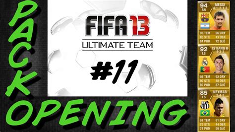 Fifa 13 Ultimate Team Otwieranie Paczek TOTS BBVA 11 YouTube