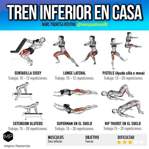 Entrenamiento De Tren Inferior En Casa Gooooo Buenas Tardes