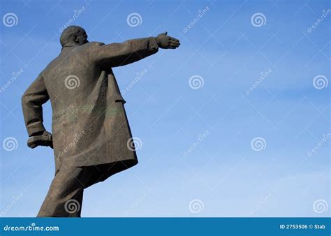 Monument For Lenin Stock Photo Image Of Communism Closeup 2753506