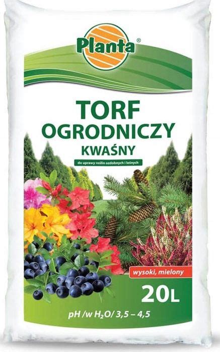 TORF KWAŚNY OGRODNICZY POD BORÓWKĘ 20 L ERLI pl