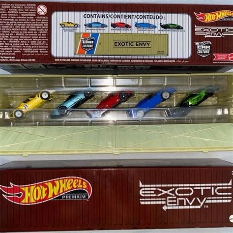Hot Wheels Exotic Envy Premium Container The Depop
