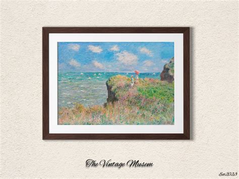 Printable Cliff Landscape Painting Nature Landscape Fauna - Etsy