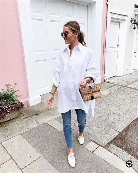 Blusa Blanca Blue Jeans El Outfit Atemporal Perfecto Effortless Chic