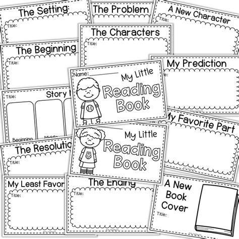 Kindergarten Reading Response Booklet My Teaching Pal