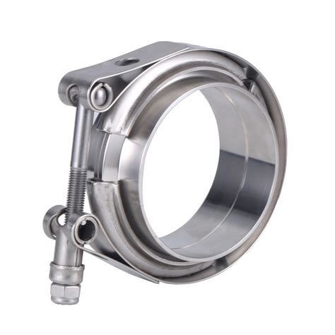 304 Stainless Steel 5 0 Inch Standard V Band Clamp With Male Female