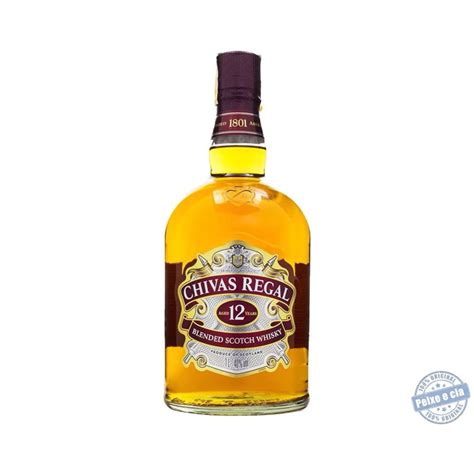 Whisky Chivas Regal 12 Anos 1l Submarino