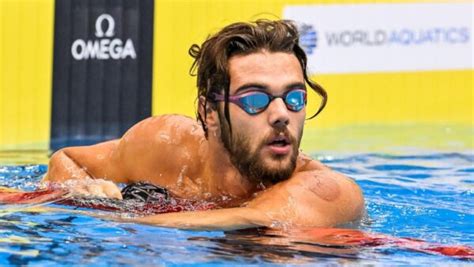 Nuoto Thomas Ceccon Svetta Nei Dorso In Coppa Del Mondo Ad Atene