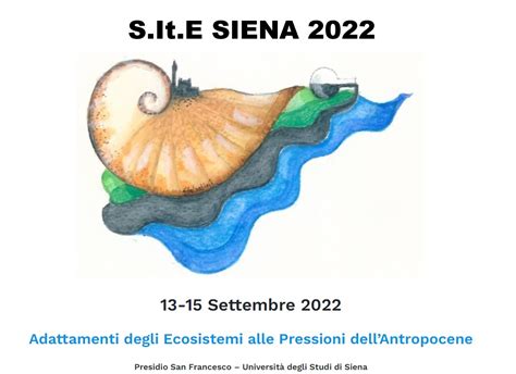 Xxxi Congresso Della Societ Italiana Di Ecologia Universit Degli