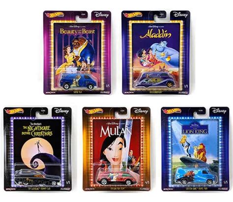Hot Wheels Premium Disney Coleccion Pzas Meses Sin Intereses