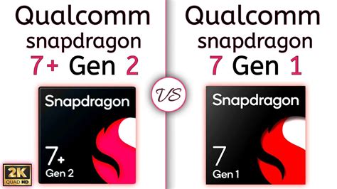 Snapdragon 7 Plus Gen 2 Vs Snapdragon 7 Gen 1 Compere Battle Youtube