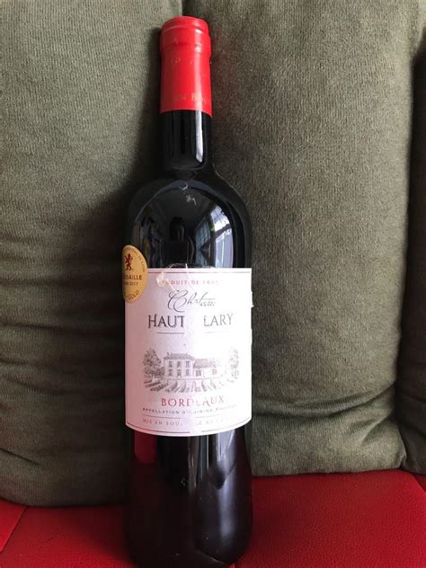 Chateau Haut Clary Bordeaux 2016 Red Wine Food Drinks Alcoholic