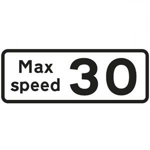 Advisory and Mandatory Speed Limit Signs