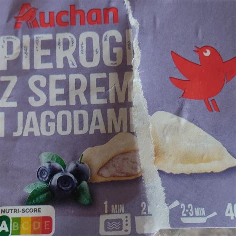 Pierogi Z Serem I Jagodami Auchan Kalorie Kj A Nutri N Hodnoty