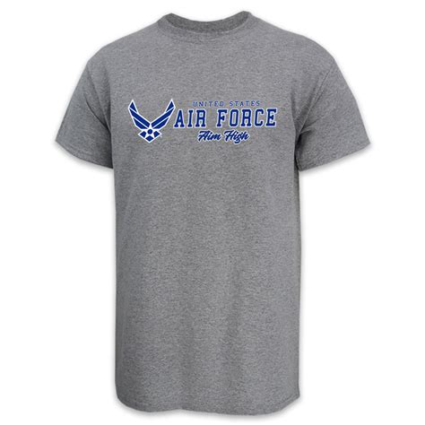 U S Air Force T Shirts United States Air Force Aim High T Shirt