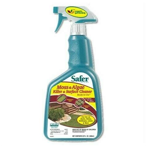 Safer Moss And Algae Killer 32oz Rtu For Sale Online Ebay