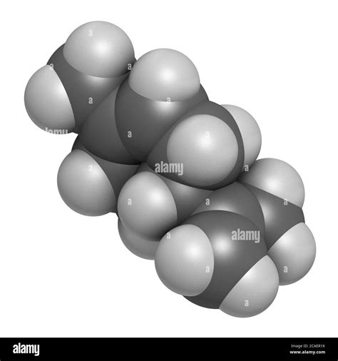 Limonene D Limonene Citrus Scent Molecule 3d Rendering Atoms Are Represented As Spheres With