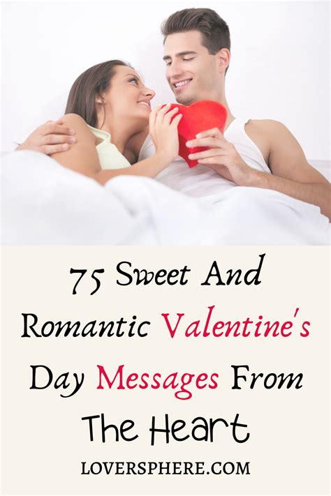 75 Romantic Valentine Love Messages Lover Sphere