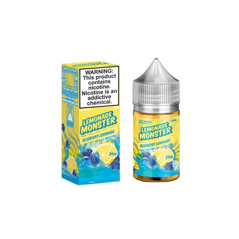 Купить Жидкость Lemonade Monster Salt Blueberry 30 мл в Интернет магазине