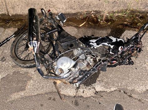 Motociclista Morre Em Acidente Entre Moto E Carro Em Rodovia De